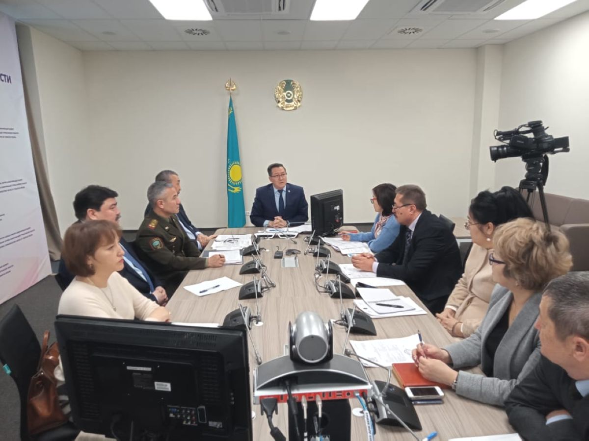 Түркістанда коронавирусқа қатысты шұғыл отырыс өтті