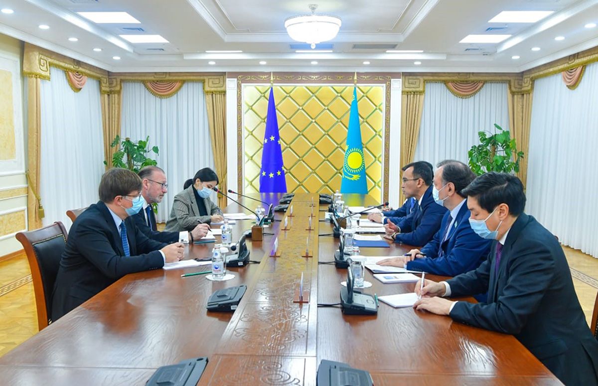 Мәулен Әшімбаев ЕКПА Төрағасы Рик Демспен кездесті