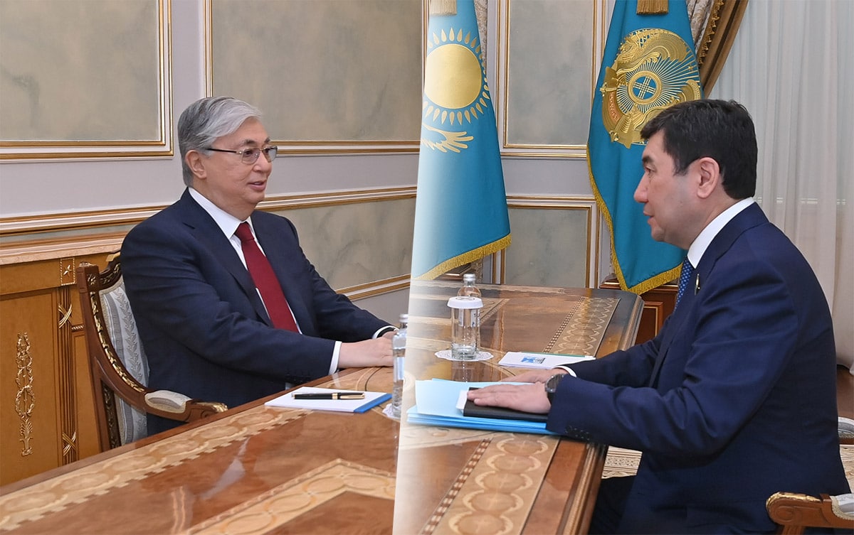 Мемлекет басшысы Парламент Мәжілісінің төрағасы Ерлан Қошановты қабылдады