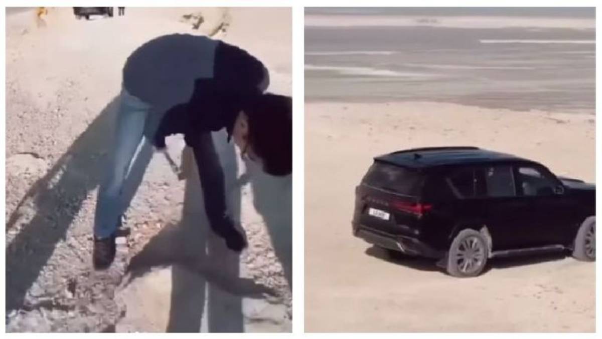 Полицейлер Бозжыра шатқалында тест-драйв ұйымдастырғандарды анықтады