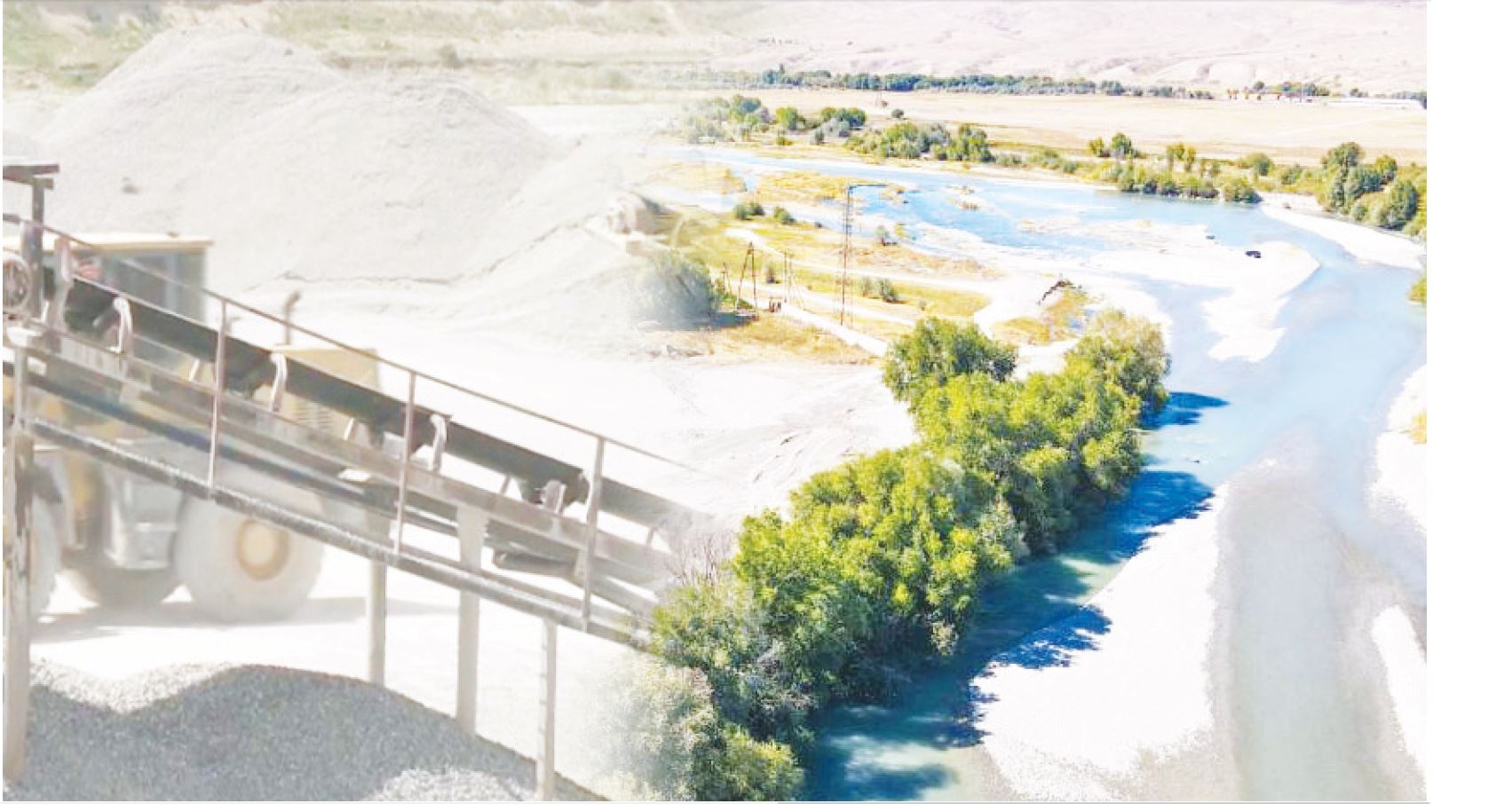 Қаратал өзені қайраңданып барады