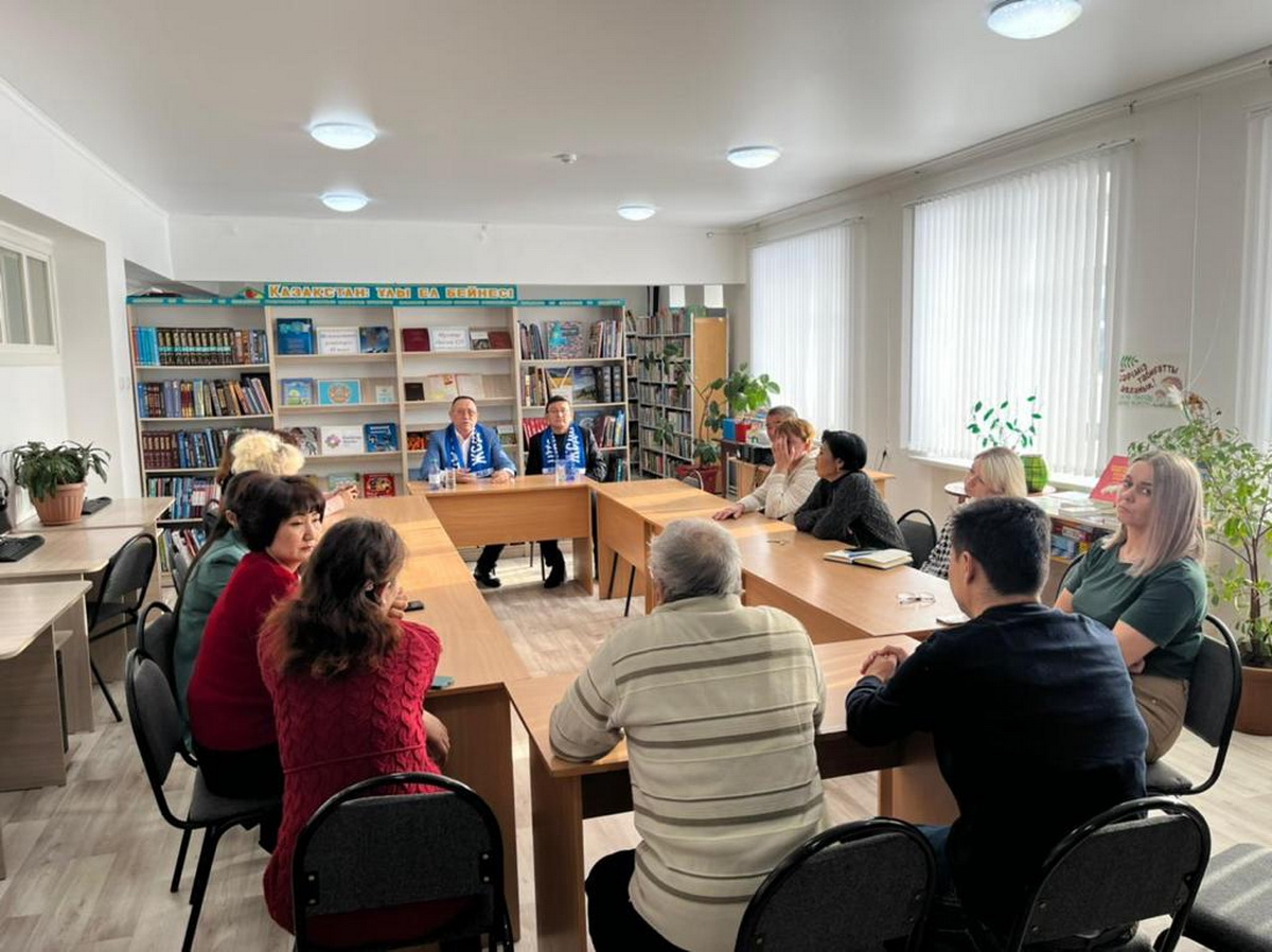 Нұрлан Әуесбаев Ақмола облысының Шортанды кентінде сайлаушылармен кездесті