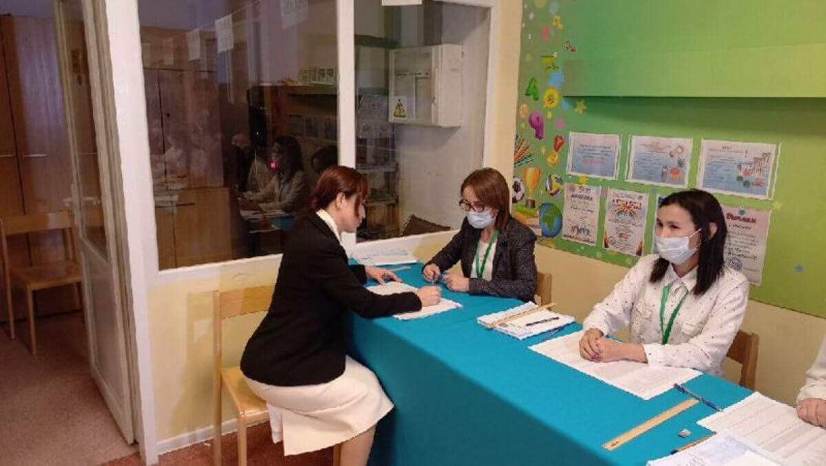 Қарақат Әбден президент сайлауында дауыс берді