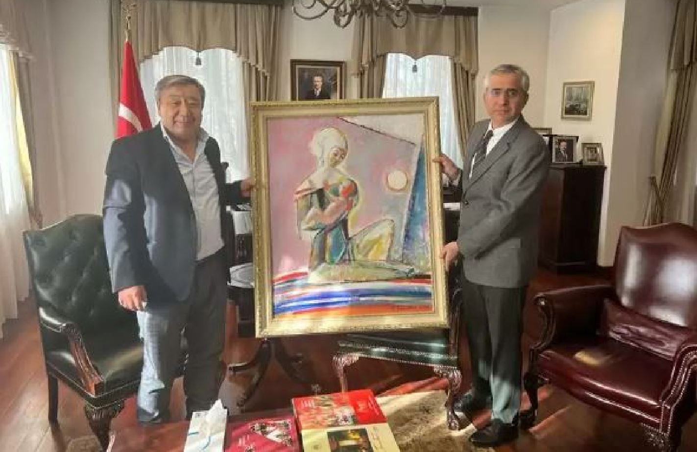 Суретшілер де сырт қалмады