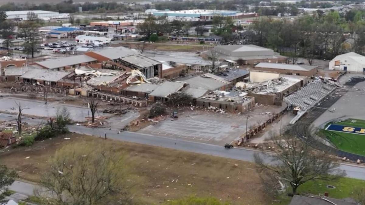 АҚШ-та Арканзас штатында бірнеше торнадо болды