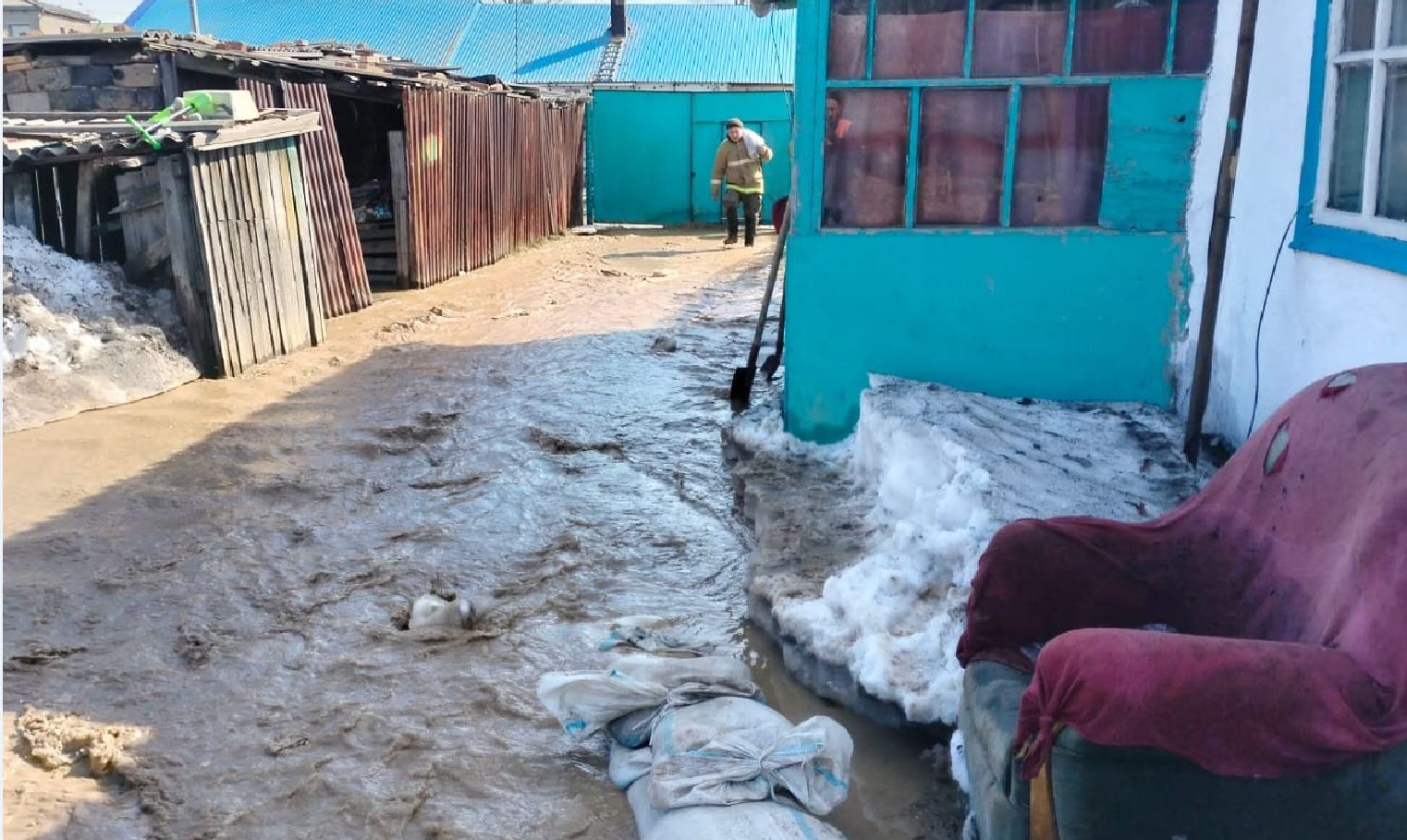 Атбасарды су басты