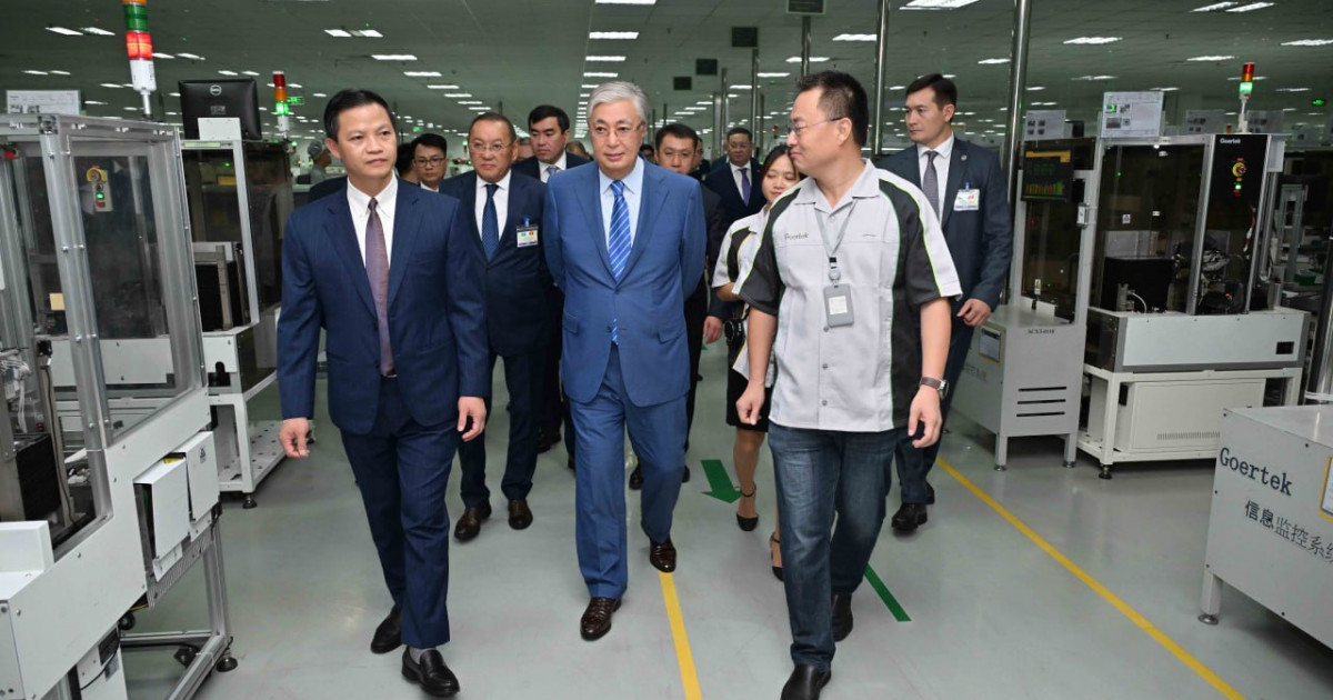 Президент Goertek кәсіпорнын аралап көрді