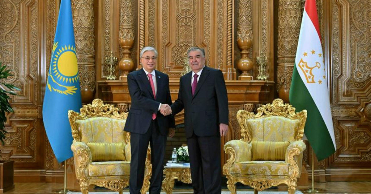 Қасым-Жомарт Тоқаев пен Эмомали Рахмон келіссөз жүргізді