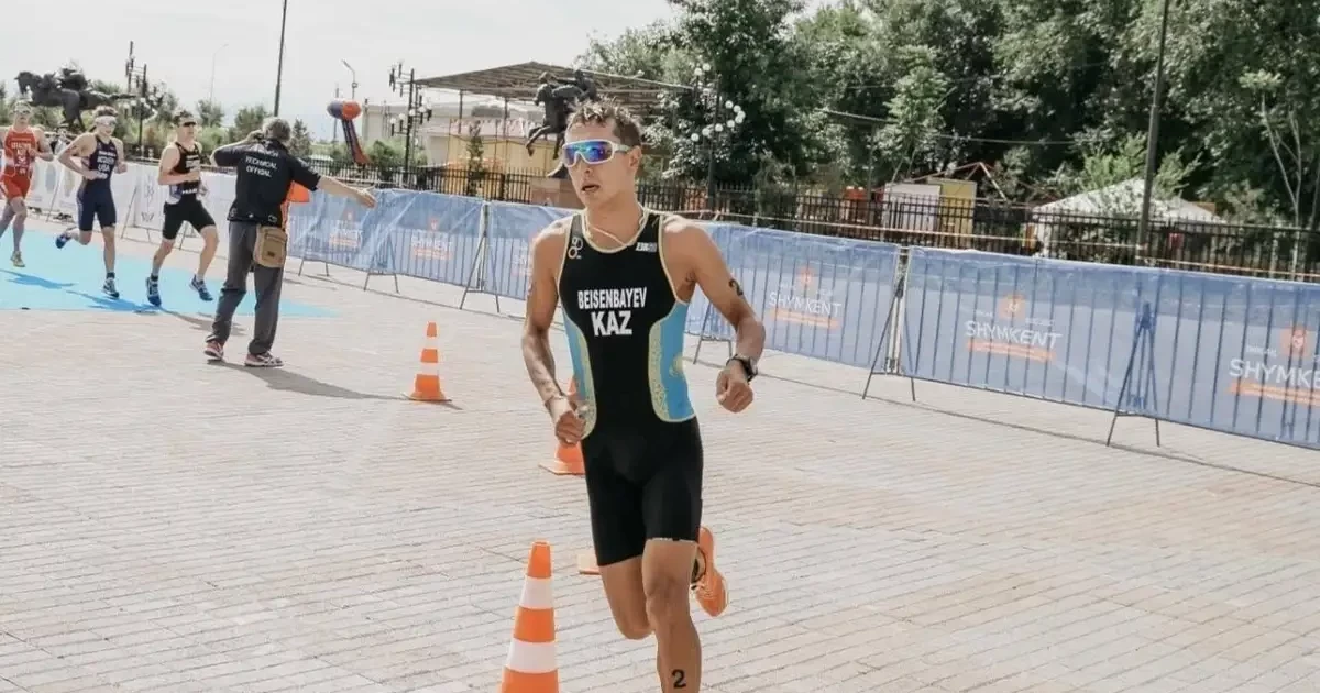 Қазақстандық триатлоншы Азиада ойындарында жүлдегер атанды