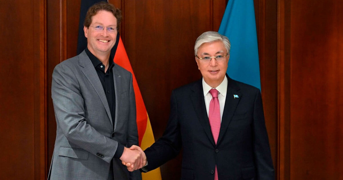 Президент Mercedes-Benz Group компаниясының төрағасымен кездесті