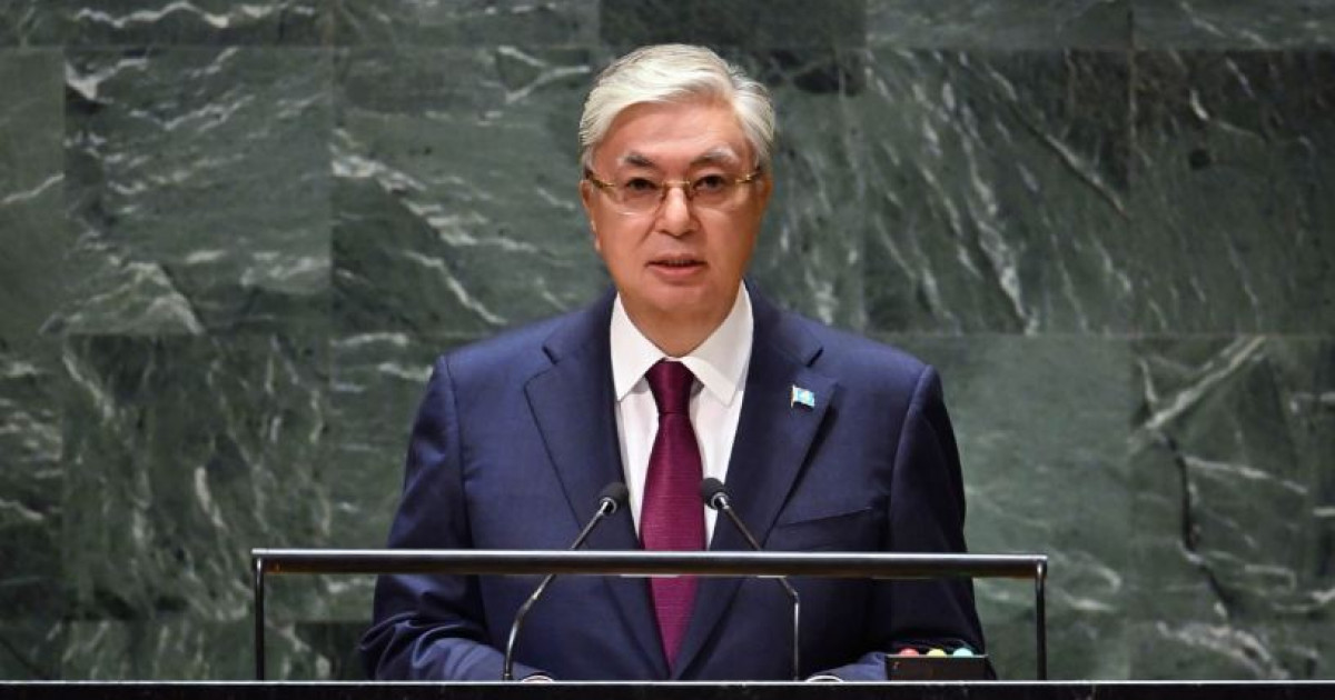 Тоқаев БҰҰ-ның мінберінде Аралды қорғап, Каспийді құтқаруға шақырды