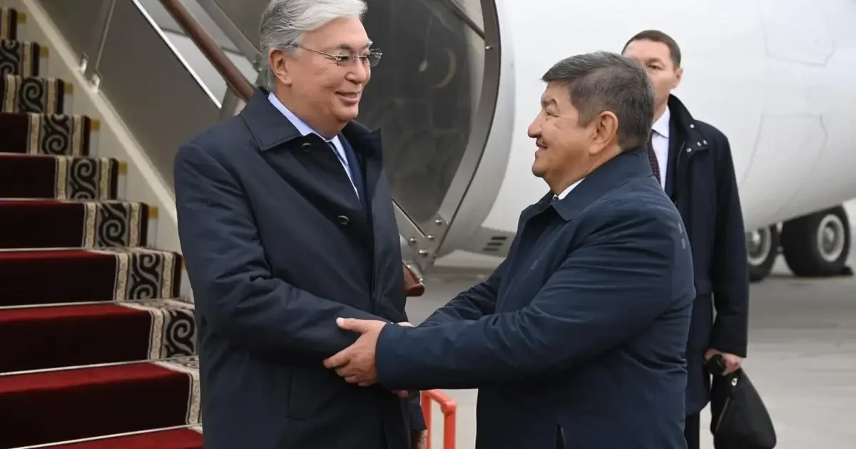 Қасым-Жомарт Тоқаев Қырғызстан Республикасына жұмыс сапарымен барды