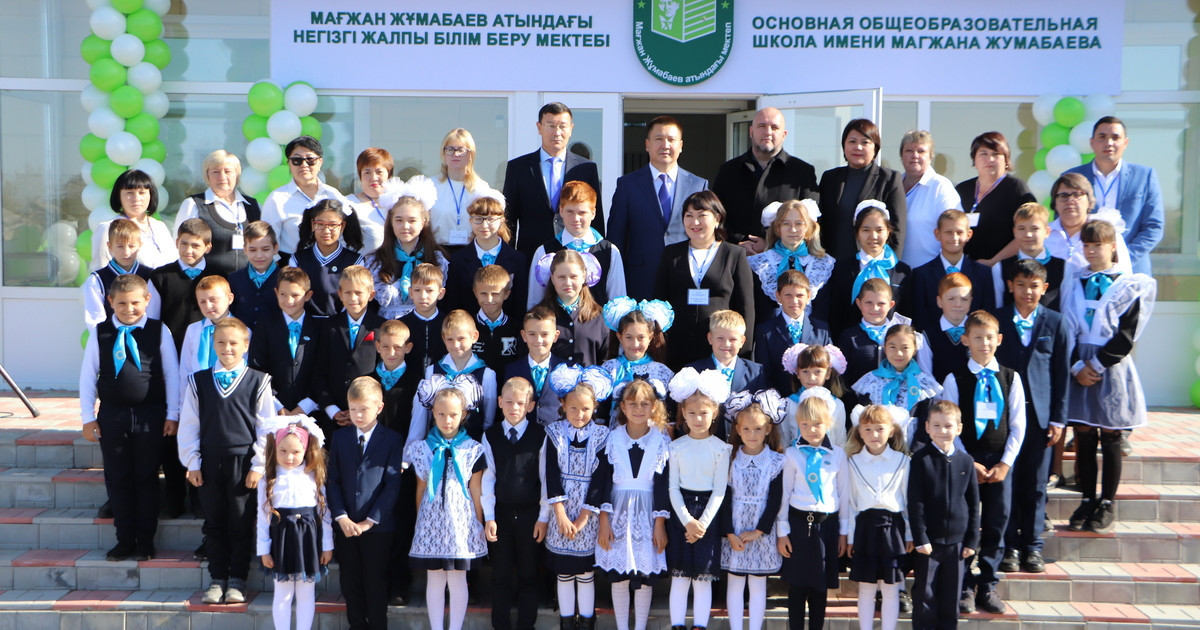 Павлодар облысында Ұстаздар күні қарсаңында жаңа мектеп ашылды