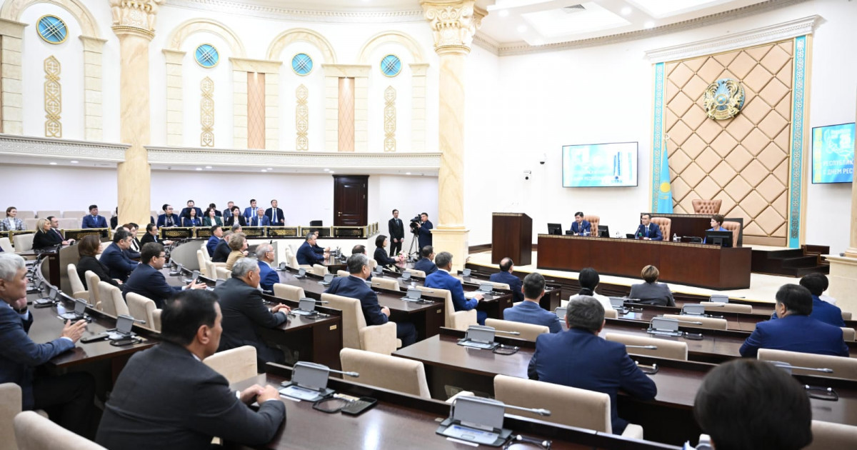 Сенатта Республика күніне орай салтанатты іс-шара өтті