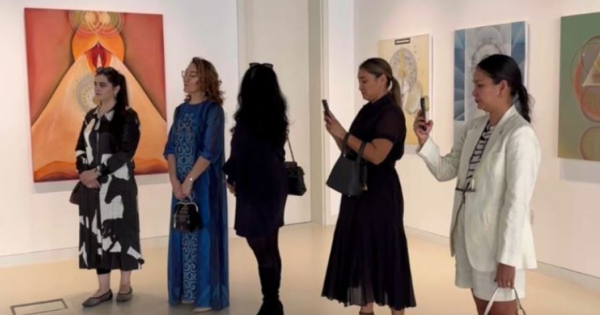 Қазақ қызының сурет көрмесі