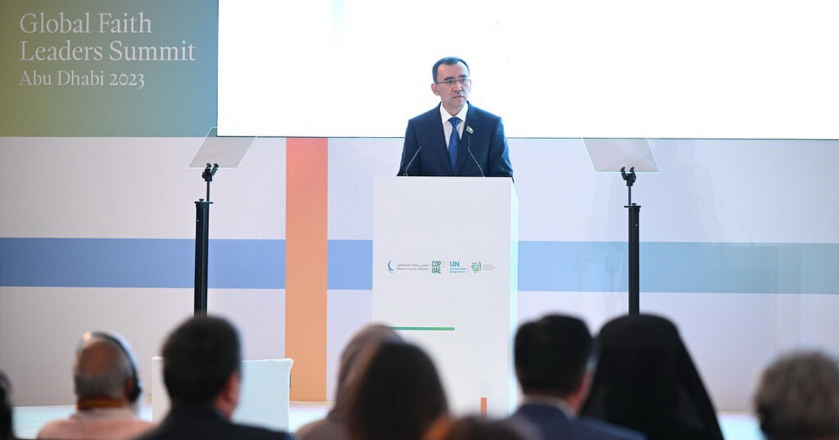 Мәулен Әшімбаев Әлемдік және дәстүрлі дін көшбасшылары съезінің жұмысы жөнінде баяндады