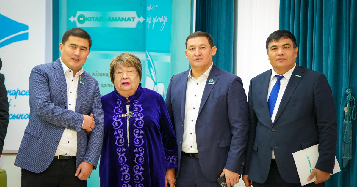 Шымкентте «Кітап-AMANAT» кітап орталығы ашылды