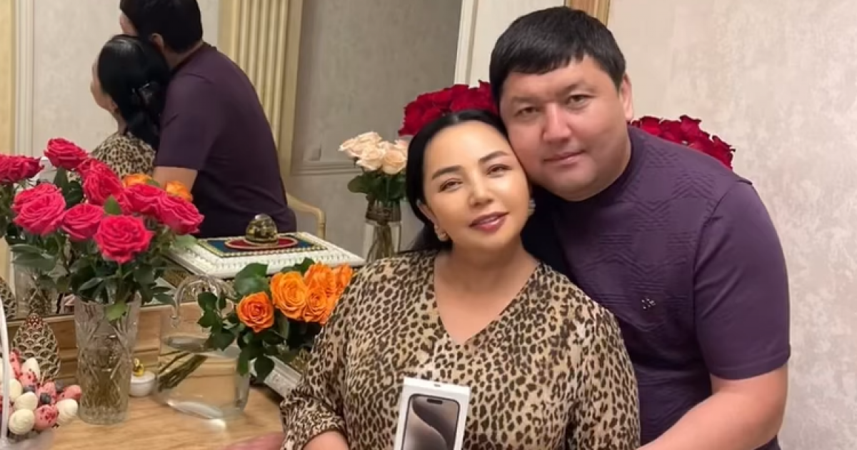 Алтынай Жорабаева күйеуінен алған сыйлығымен мақтанды