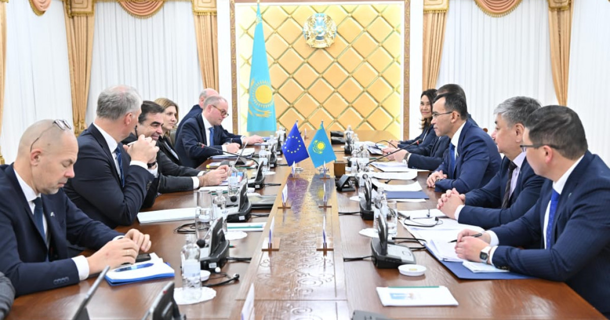 Сенат төрағасы Еурокомиссияның вице-президентімен кездесті