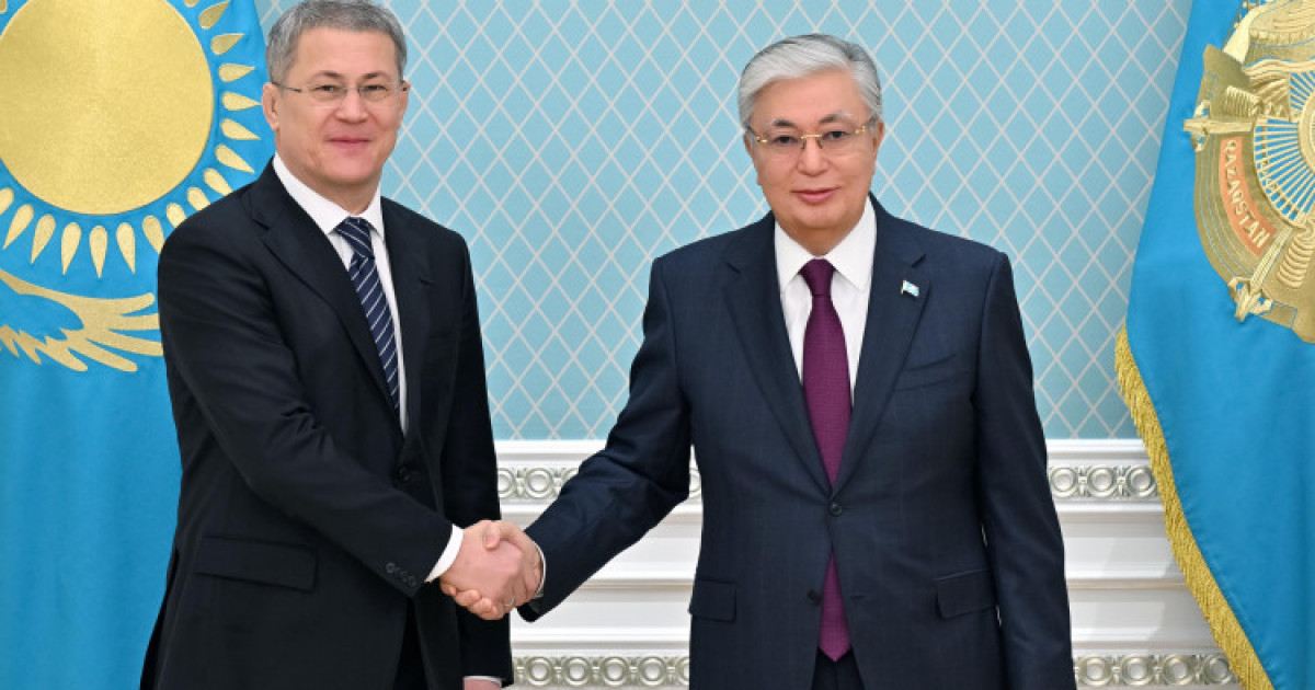 Тоқаев Башқұртстан Республикасының басшысы Радий Хабировты қабылдады