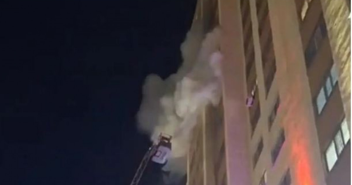 Елордада 12-қабаттағы пәтер өртенді