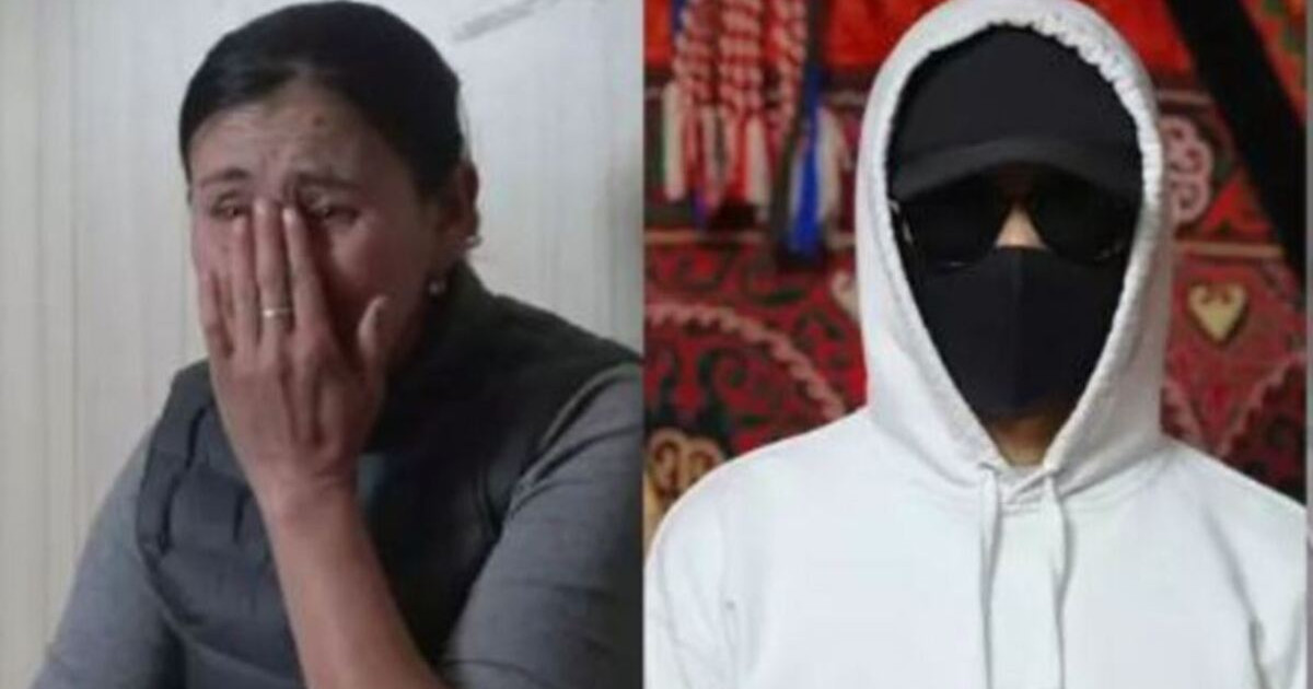 Қара бетперде киген жігіт жертөледе тұрып жатқан анаға баспана сыйлады