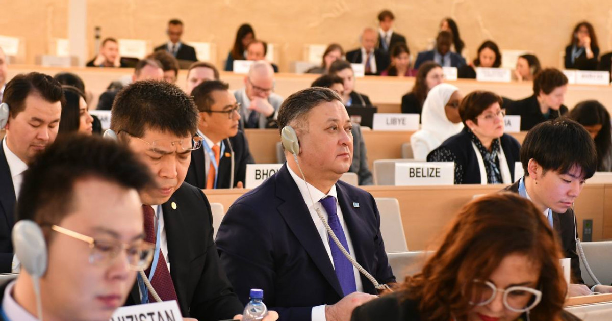 Сыртқы істер министрі БҰҰ Адам құқықтары жөніндегі кеңеске қатысты