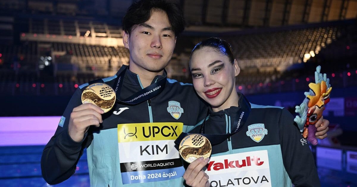 Тарихи жеңіс: Қазақстандық команда синхронды жүзуден әлем чемпионы атанды