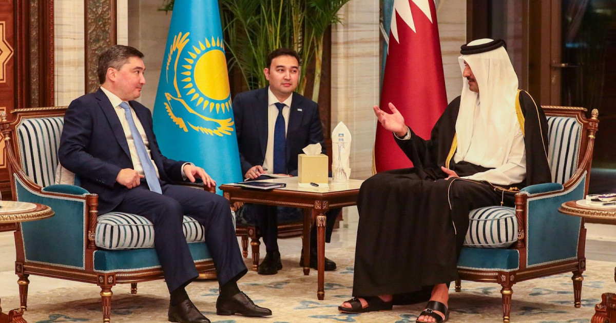 Қазақстан мен Қатар  үкіметі ірі инвестициялық жобаларды бірге іске асыруға келісті