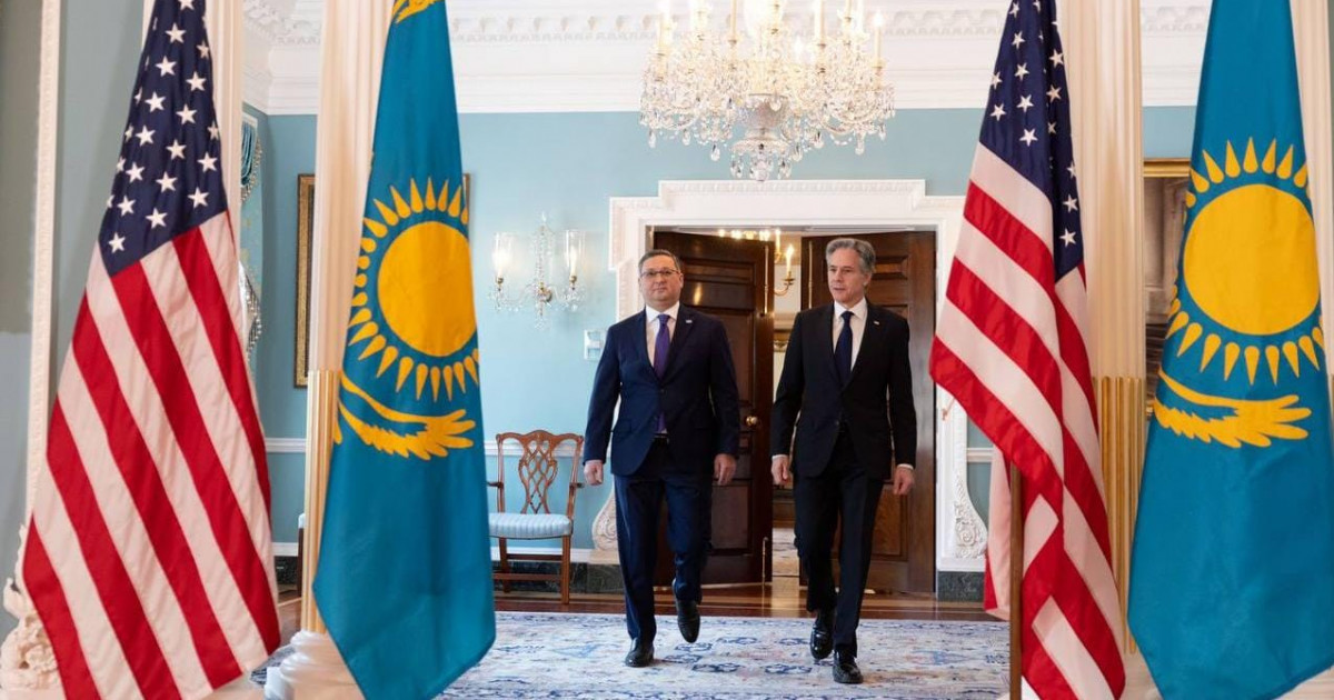 Қазақстан Сыртқы істер министрі АҚШ Мемлекеттік хатшысымен кездесті