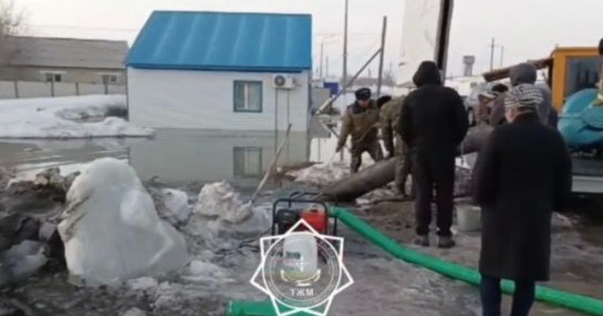 Қостанай облысында бірнеше тұрғын үйді су басты