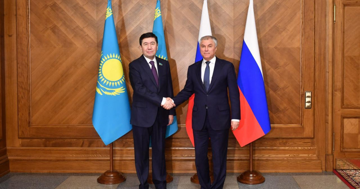 Мәжіліс спикері Володин мен Матвиенкоға Қазақстандағы реформалар туралы айтты