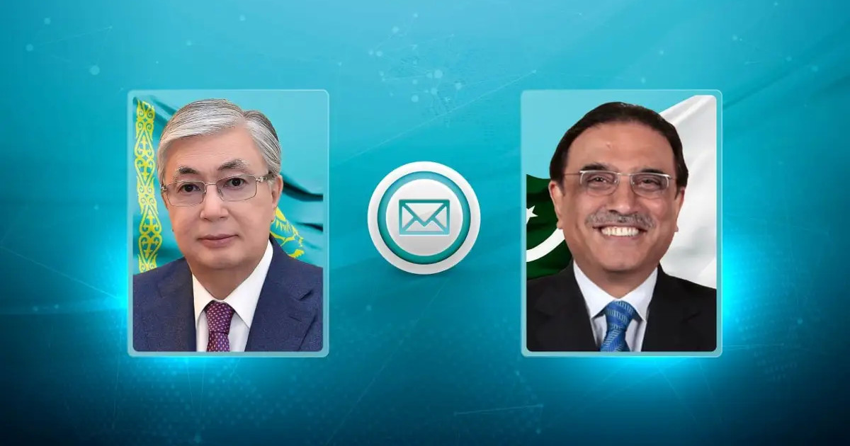 Мемлекет басшысы Али Зардариді Пәкістан президенті лауазымына сайлануымен құттықтады