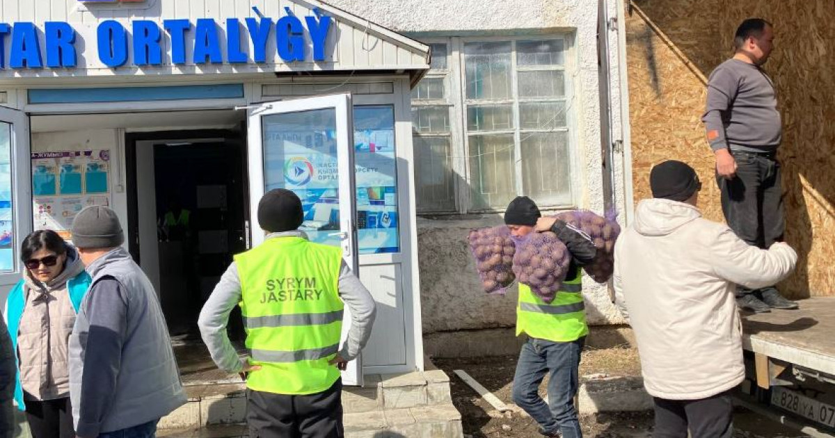 100 тонна гуманитарлық көмек жинады