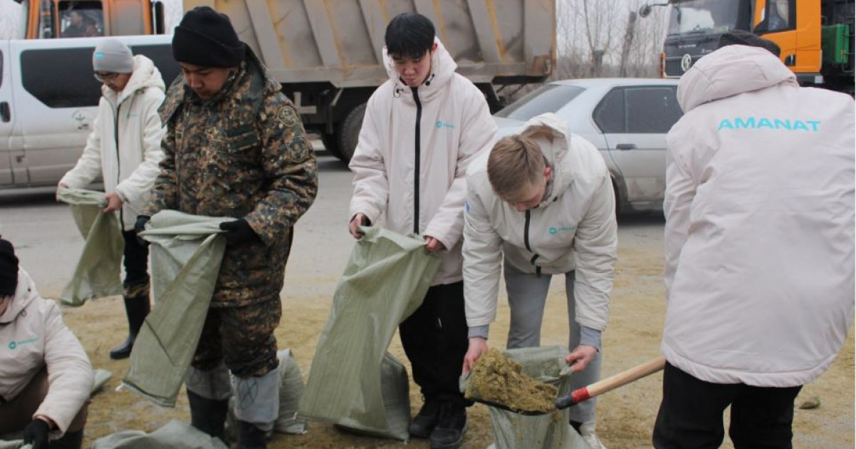 3 мың волонтер жұмыла жұмыс істеуде