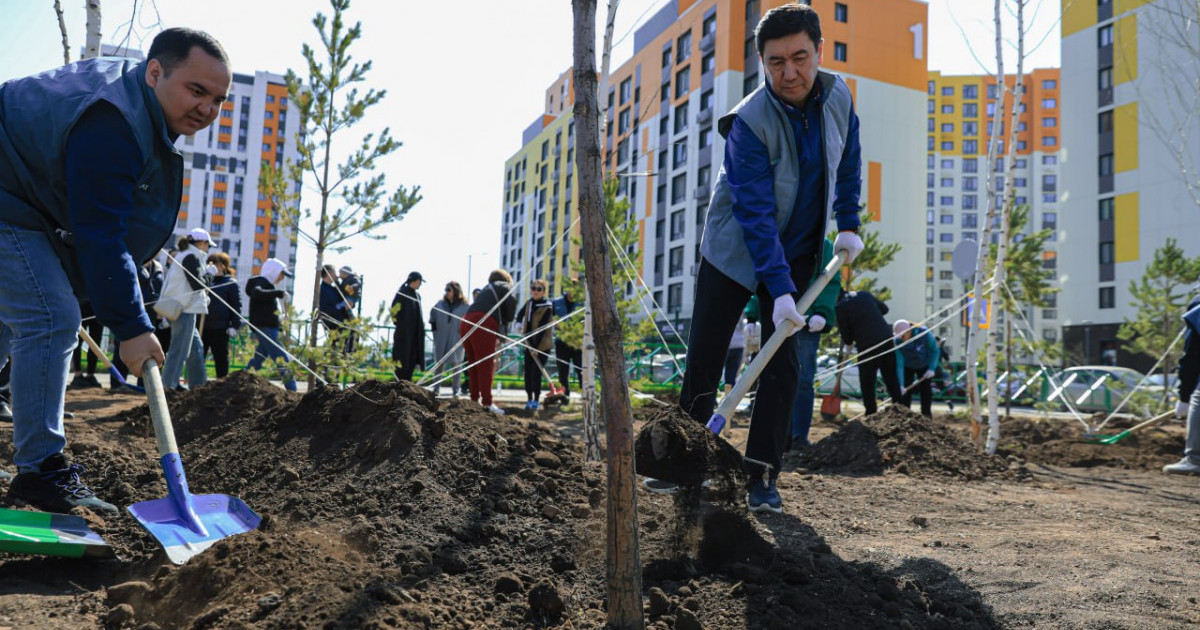 «AMANAT» партиясы «Таза Қазақстан» науқанына белсенді қатысуда