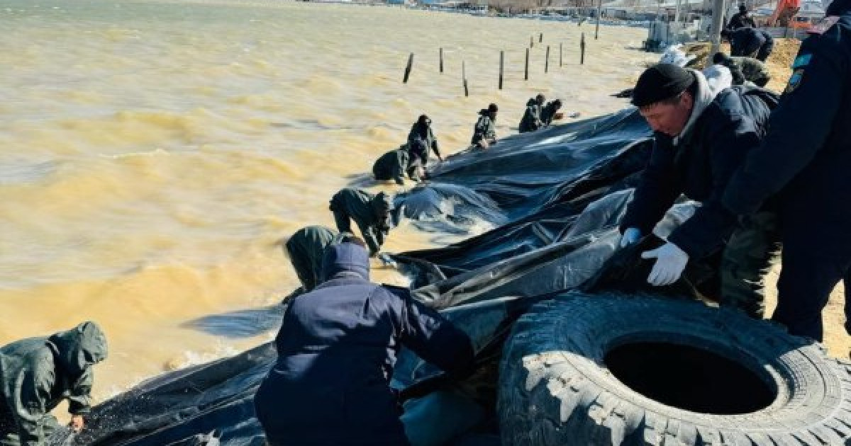 Атырау облысындағы екі ауданда жағалауды бекіту жұмысы аяқталуға жақын