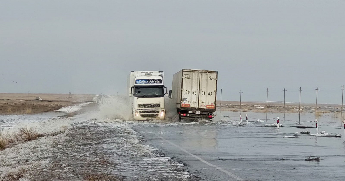Бес облыста республикалық жол жабылды