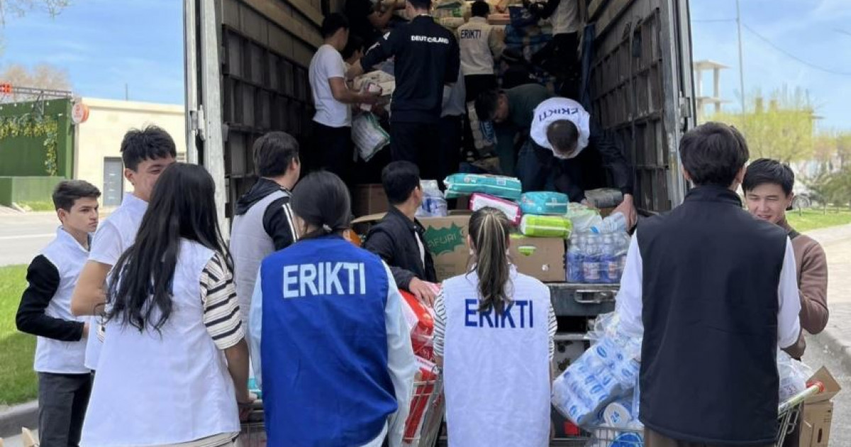 Гуманитарлық көмек жіберді