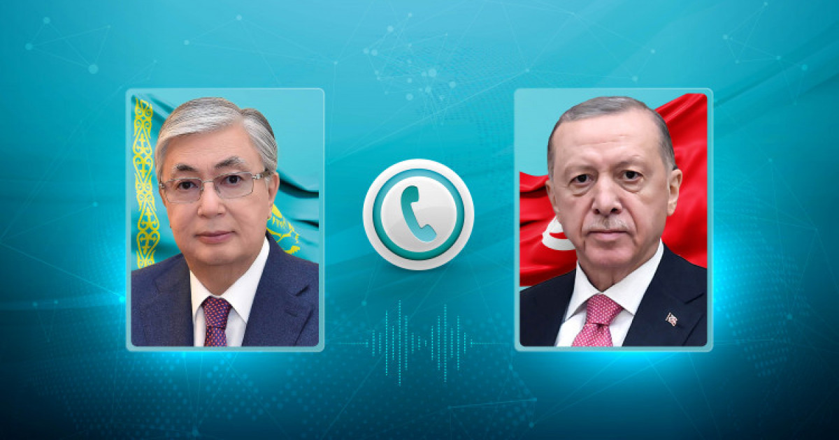 Қасым-Жомарт Тоқаев пен Режеп Тайип Ердоған телефон арқылы сөйлесті