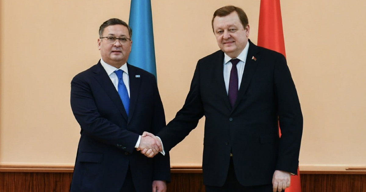 Қазақстан мен Беларусь Сыртқы істер министрлері ынтымақтастықты дамытуды талқылады