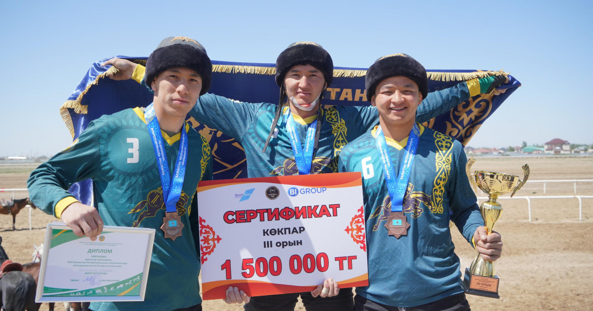 Көкпардан Сыр бойында өткен чемпионат мәресіне жетті