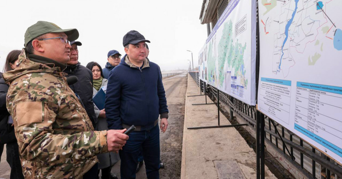 Олжас Бектенов: Президент су тасқынымен күреске барлық күшті жұмылдыру міндетін қойды