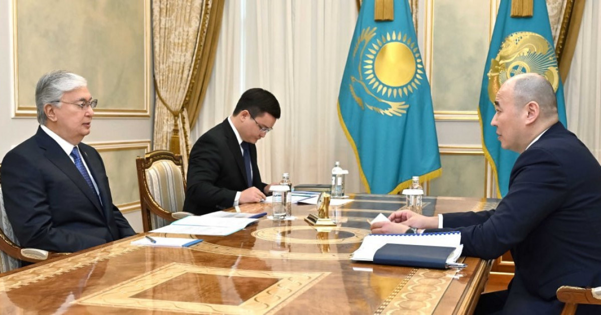 Президент Өнеркәсіп және құрылыс министрі Қанат Шарлапаевты қабылдады