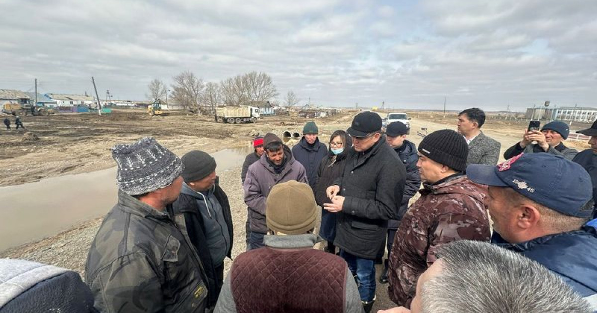 Шет ауданындағы қарғын судан зардап шеккендерге көмек беріледі