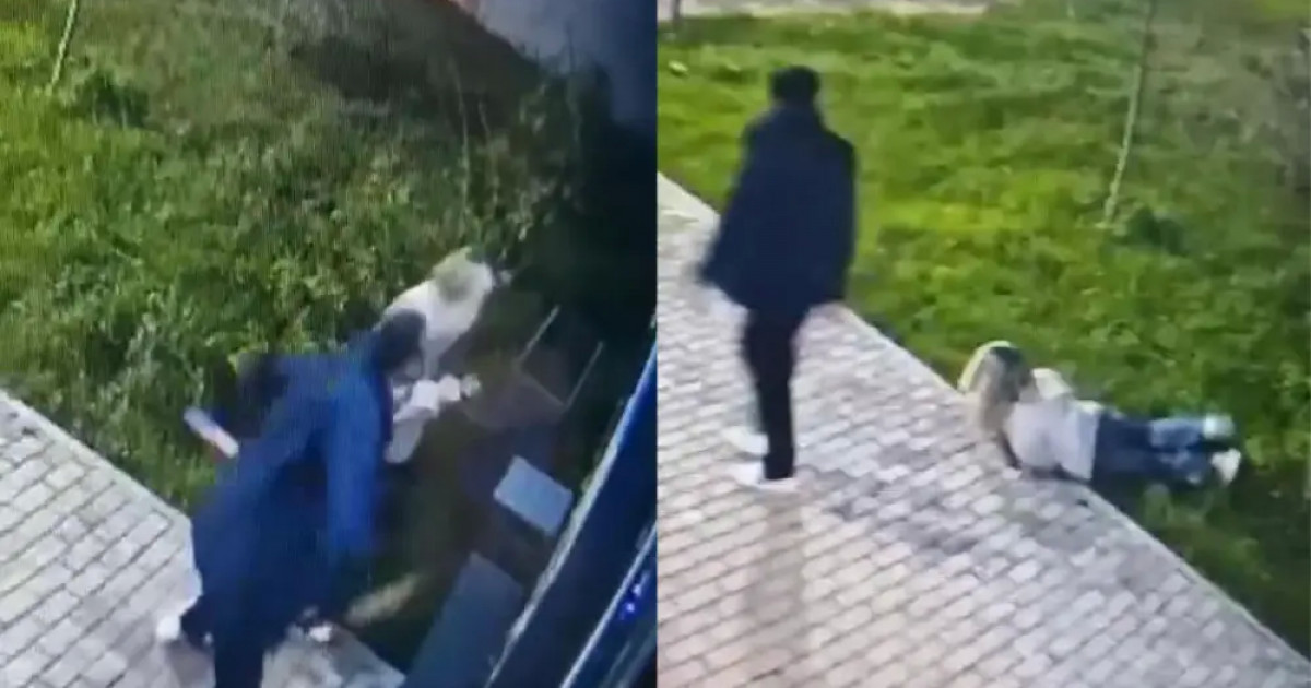 Тағы бір Салтанат: күйеуі әйелін аяусыз соққыға жыққан видео тарады