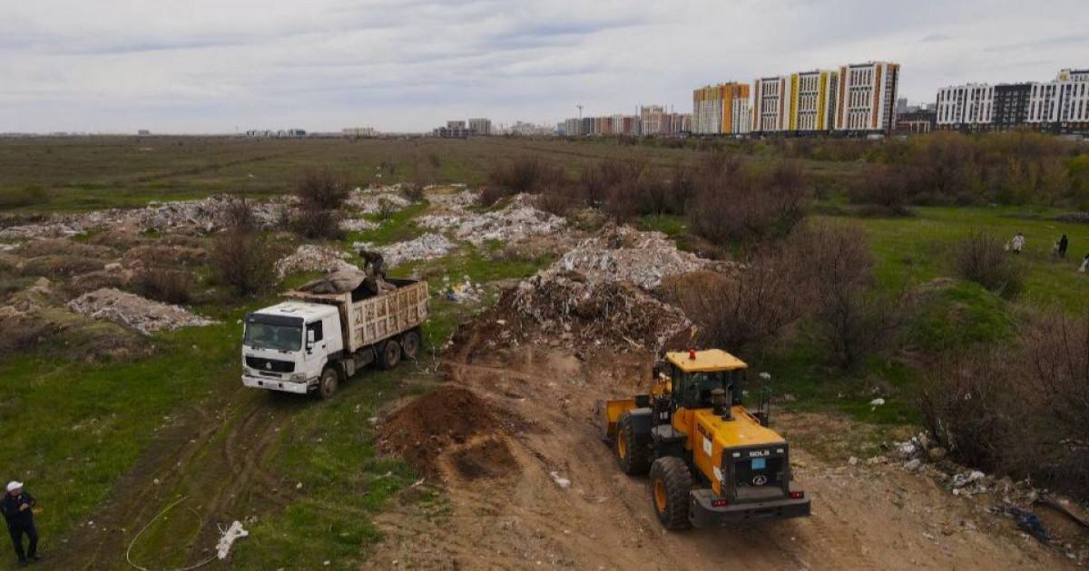 Астанада рұқсат етілмеген екі полигон жойылды