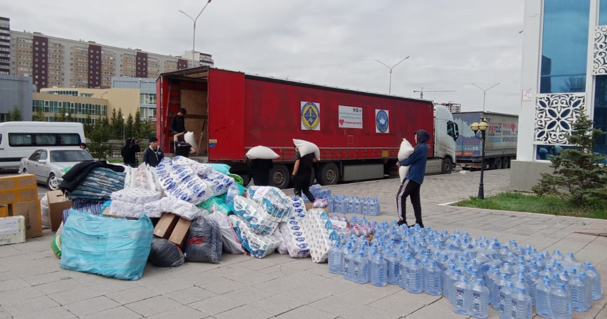 Шет ауданына гуманитарлық көмек жөнелтілді
