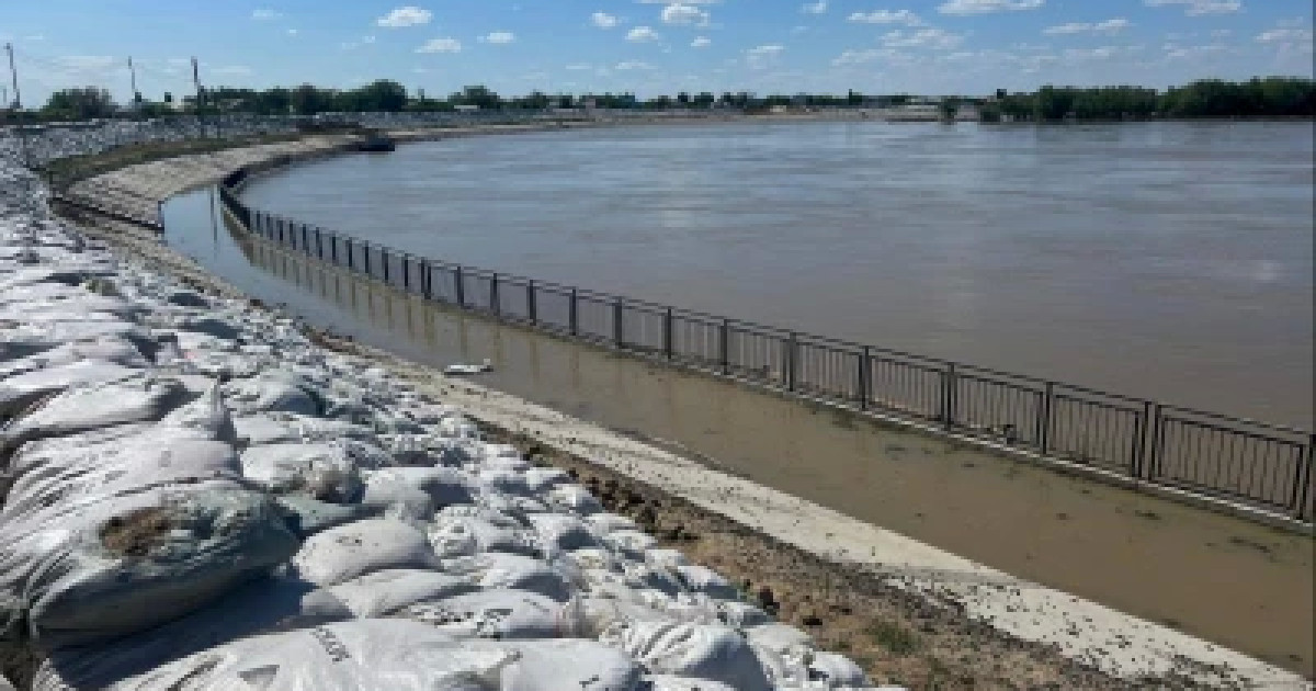 Жайық өзенінде су деңгейі әлі де көтеріліп жатыр