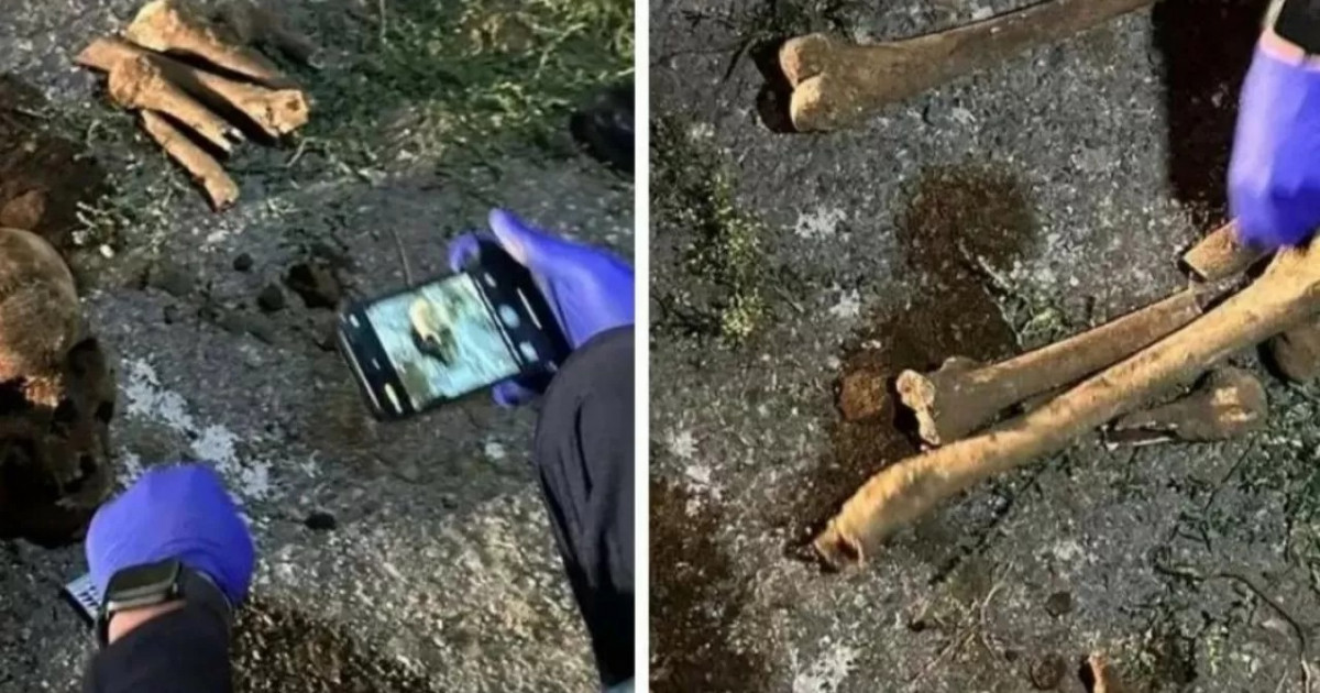 Алматыда университет аумағынан адам сүйегі табылды